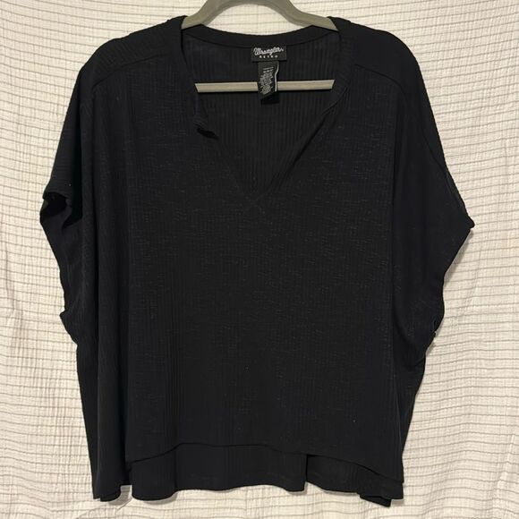 Wrangler Retro Ribbed Smock Tee M - Picture 1 of 4